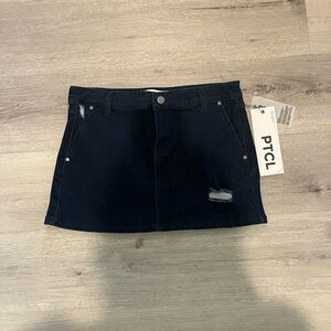 PTCL Women's Navy Mini Skirt